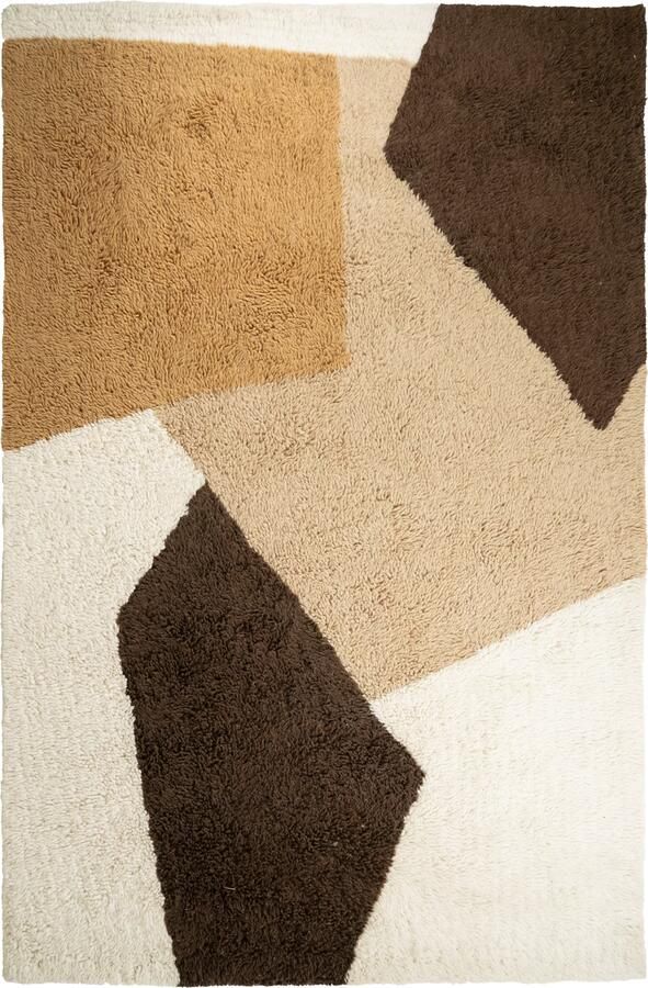 By-Boo Vloerkleed Navaro Wol 190 x 290cm Veelkleurig