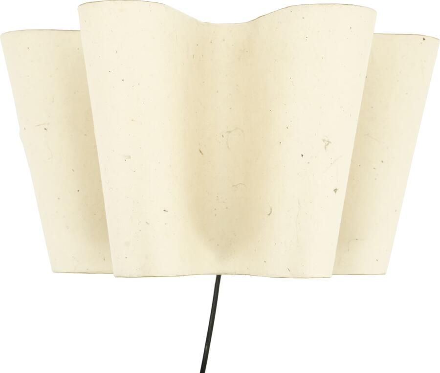 By-Boo Wandlamp Meander Handgemaakt papier Natuurlijk