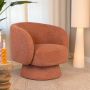 By-Boo Fauteuil Balou Bouclé Terracotta - Thumbnail 3