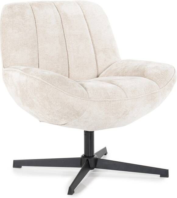 By-Boo Draaifauteuil Derby Chenille Beige