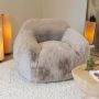 By-Boo Fauteuil Hug Fluffy Taupe - Thumbnail 3