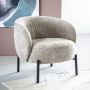 By-Boo Fauteuil Oasis Chenille Taupe - Thumbnail 1