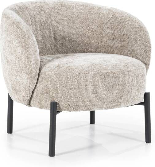 By-Boo Fauteuil Oasis Chenille Taupe