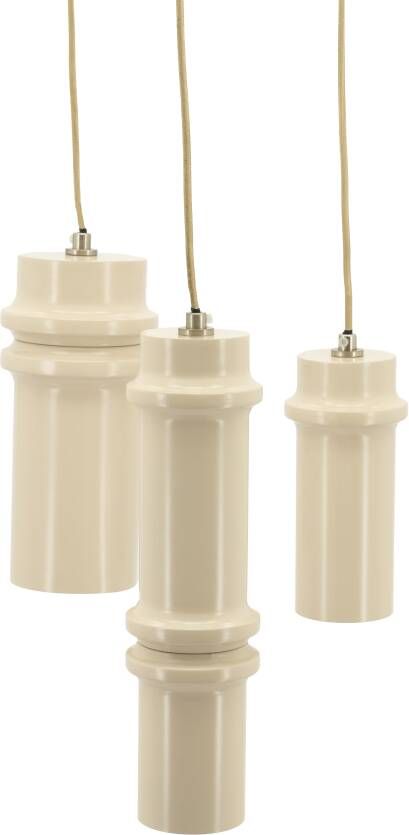 By-Boo Hanglamp Cylin 3-lamps Roze