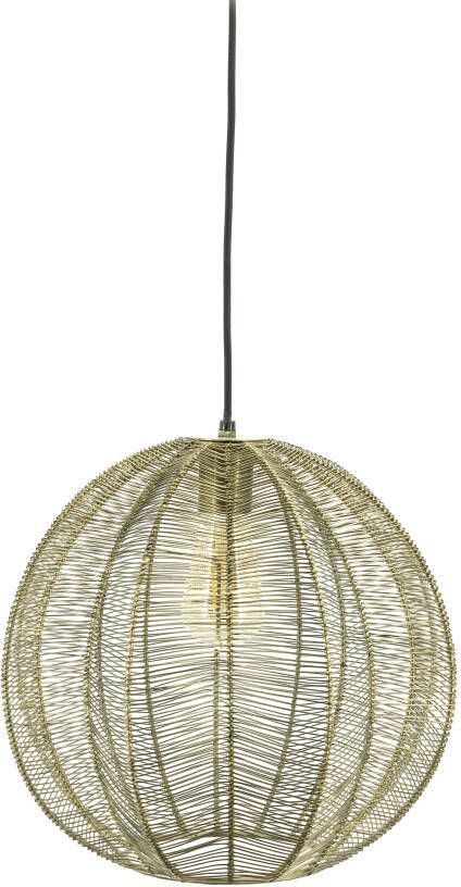 By-Boo Hanglamp 'Floss' 35cm kleur Brons