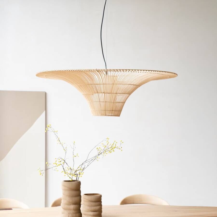 By-Boo Hanglamp Hanoi Riet 60cm Natuurlijk