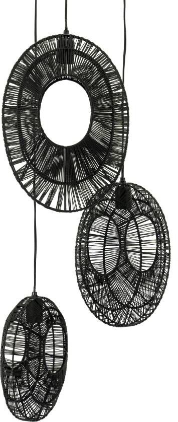 Furnilux Ovo Hanglamp Cluster Rond Zwart 26 X 26 X 132 Cm