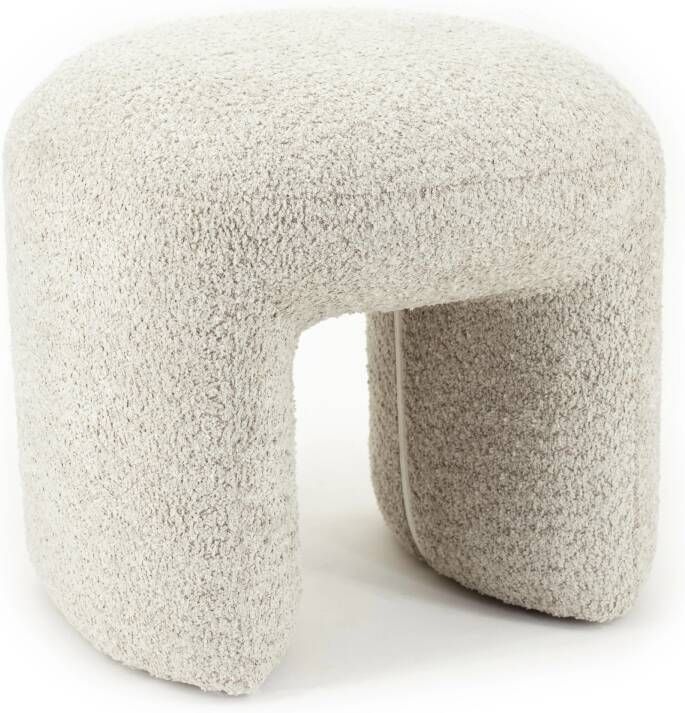 By-Boo Hocker Sahi Bouclé Taupe