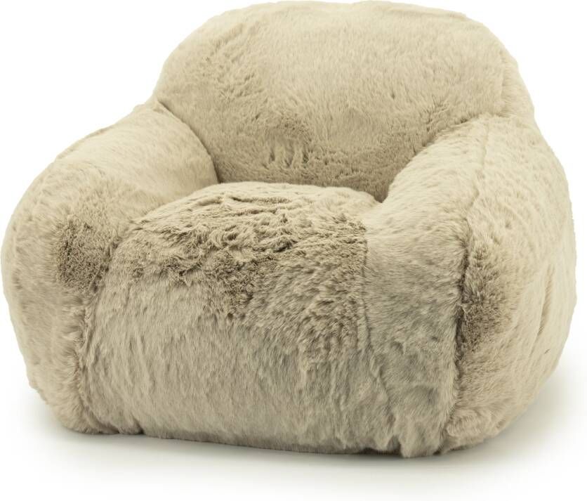 By-Boo Kinderfauteuil Hug Fluffy Taupe