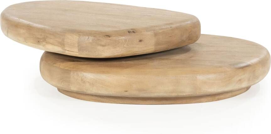 By-Boo Organische Salontafel Kabo Mangohout Naturel