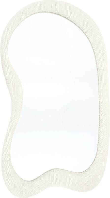 By-Boo Organische Spiegel Evol Bouclé 100 x 58cm Beige