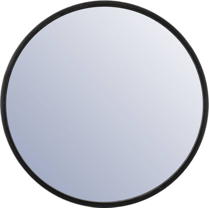 By-Boo Ronde Spiegel 'Selfie' 80cm kleur Zwart