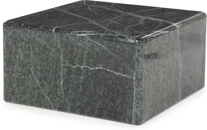 By-Boo Salontafel Dice Marmer 60 x 60cm Groen