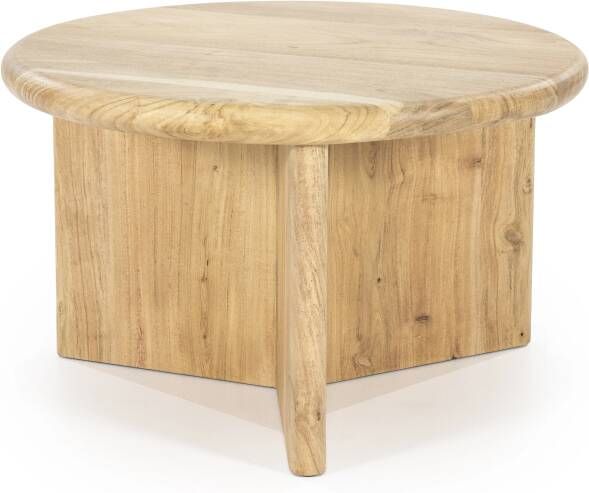 By-Boo Salontafel Leoti Acaciahout 60cm Naturel