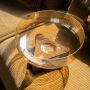 By-Boo Schaal Baron Glas en hout Bruin - Thumbnail 1