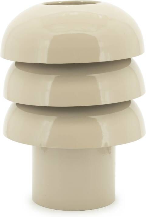 By-Boo Tafellamp Curo 35cm hoog Taupe