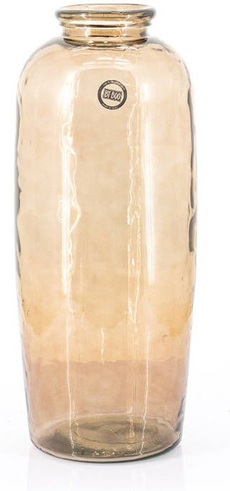 Furnilux Cadiz Vaas Glas 28 X 71 Cm Bruin