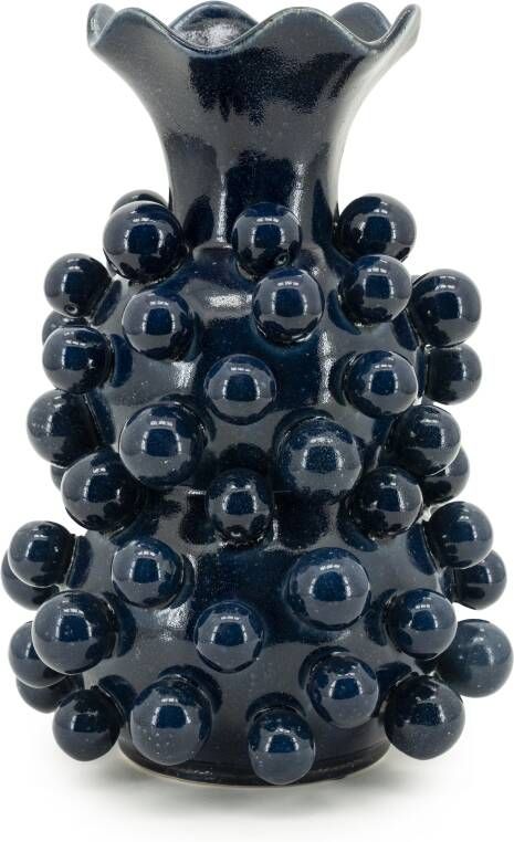By-Boo Vaas Viro Geglazuurd aardewerk Blauw