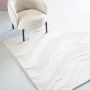 By-Boo Vloerkleed Soil Wol 190 x 290cm Off White - Thumbnail 1