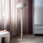 By-Boo Vloerlamp Luox 150cm hoog Beige - Thumbnail 1