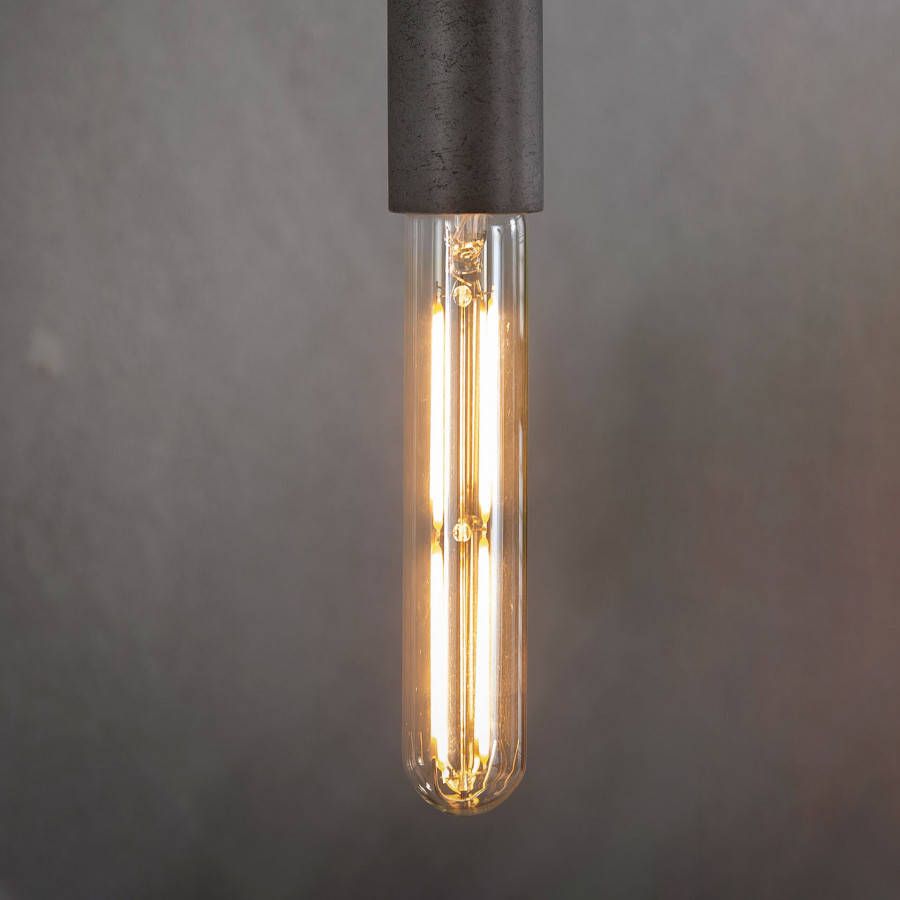 LifestyleFurn Kooldraadlamp Buis 18 5cm LED E27 4W Amber dimbaar