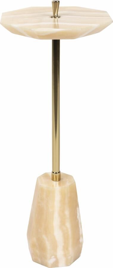 Dutchbone Bijzettafel Onno Marmer 27 x 25cm Beige