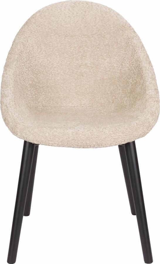 Dutchbone | Eetkamerstoel Fenna Beige | Eetkamerstoelen | Eetkamerstoel - Foto 4