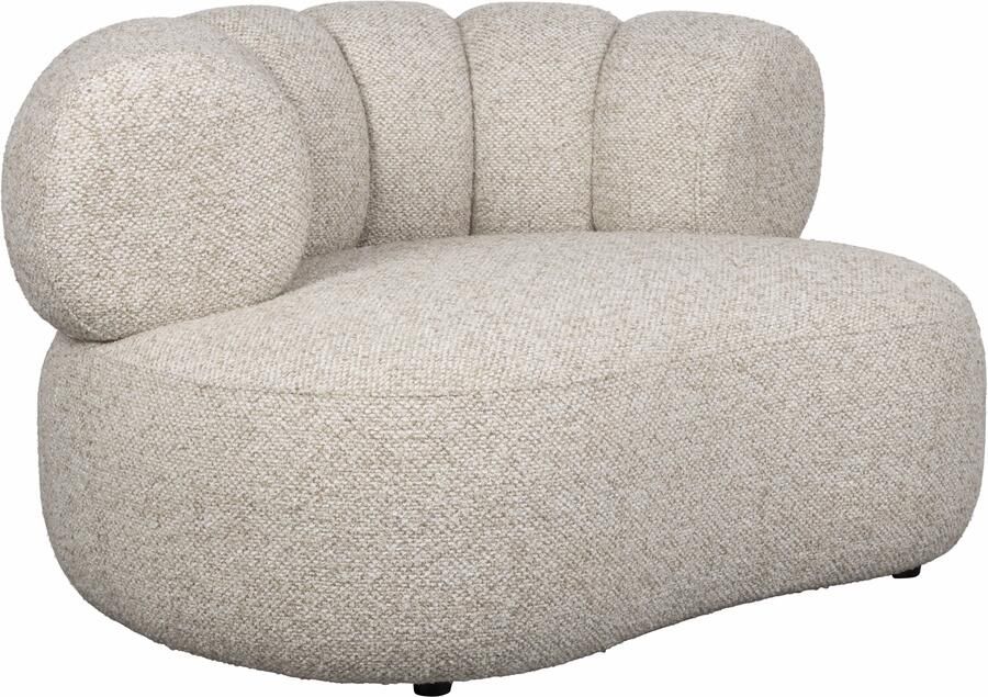 Dutchbone Fauteuil Duvane Bouclé Beige