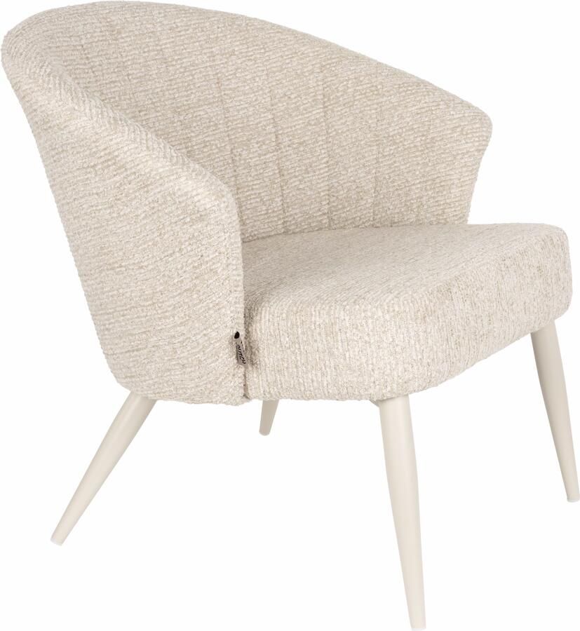 Dutchbone Fauteuil Georgia Chenille Beige