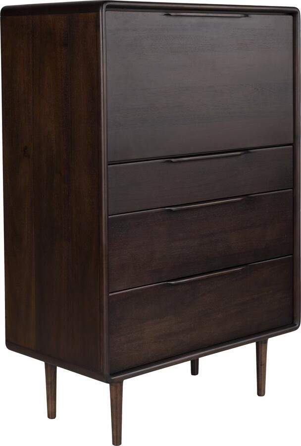 Dutchbone Opbergkast Elroy Acaciahout 80 x 120cm Walnoot