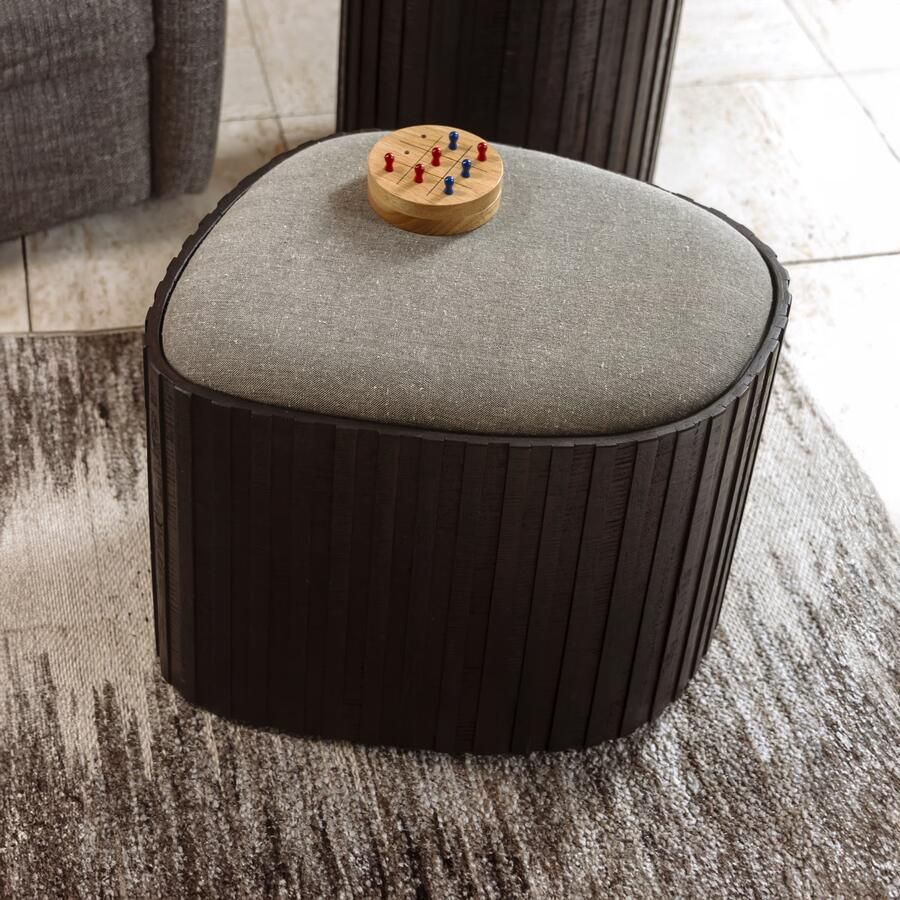 Dutchbone | Dutchbone | Storage Poef Bay Low | Woonaccessoires | Poef | Woonaccessoires | Poef