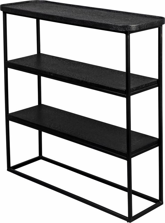 Dutchbone Sidetable Winston Metaal 90cm Zwart