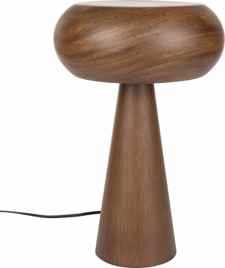 Dutchbone Tafellamp Morel Acaciahout 37cm hoog Bruin
