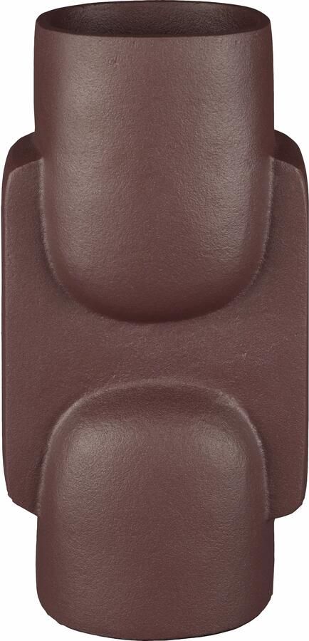 Dutchbone Vaas Santos 25cm Bordeaux