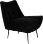 Dutchbone Glodis Fauteuil Zwart - Thumbnail 2