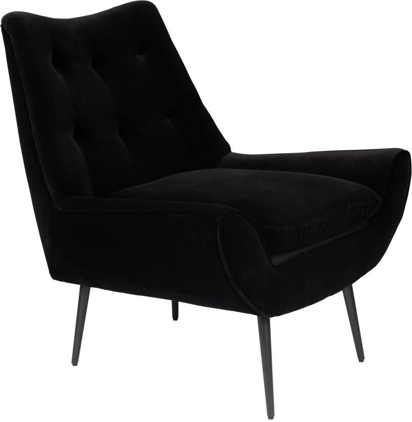 Dutchbone Fauteuil Glodis Zwart