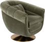 Dutchbone Fauteuil 'Member' kleur Olive - Thumbnail 2