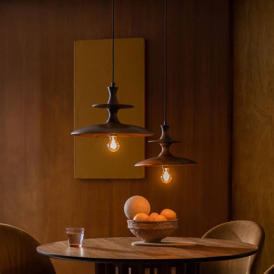 Dutchbone | Dutchbone | Hanglamp Cath S Walnut | Woonaccessoires | Hanglamp | Woonaccessoires | Hanglamp