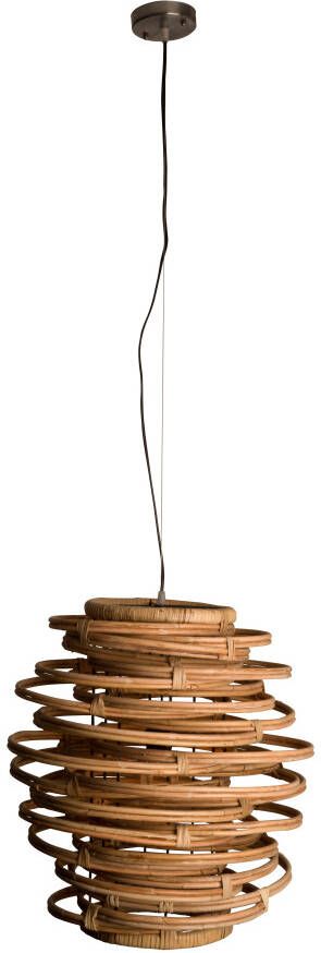 Dutchbone Hanglamp Kubu Rattan 45cm Naturel