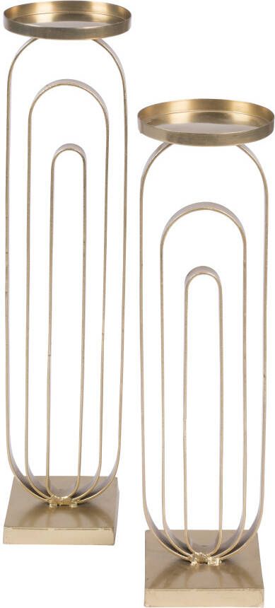 Dutchbone Kandelaar 'Proa' 51cm kleur Goud