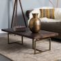 Dutchbone Salontafel Class Antique Brass 120 x 60cm Bruin - Thumbnail 2