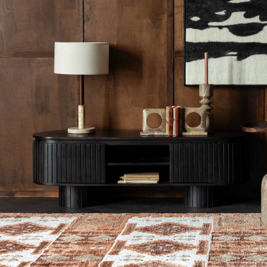 Dutchbone TV-meubel Kenji Mangohout 140cm Bruin