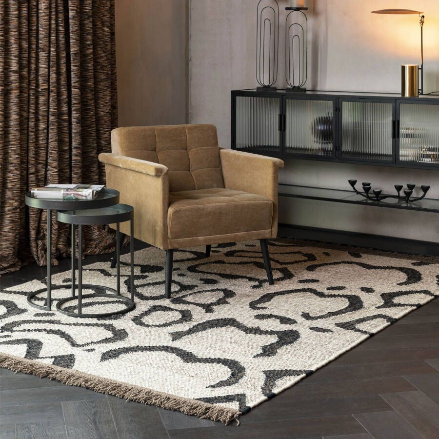 Dutchbone wollen vloerkleed Ayaan (300x200 cm)