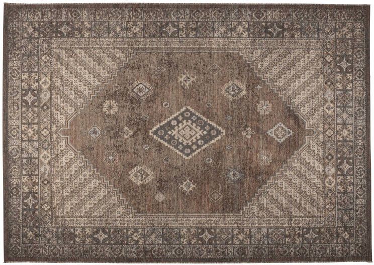 Dutchbone Devon Vloerkleed Earthy Bruin 170x240