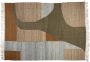 Dutchbone Vloerkleed Pavilion Jute en wol 160 x 230cm Bruin - Thumbnail 2