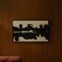 Dutchbone Wanddecoratie Samudra Vilt 56 x 94cm Zwart - Thumbnail 2