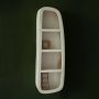Dutchbone Wandplank Veda Gerecycled marmer 120 x 38cm Beige - Thumbnail 2