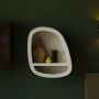 Dutchbone Veda Wandkast 1 Plank Laag Gerecycled marmer Beige - Thumbnail 2