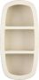 Dutchbone Wandplank Veda Gerecycled marmer 81 x 40cm Beige - Thumbnail 1