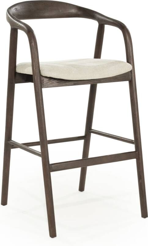 Eleonora Barkruk Rayven Essen en stof Bruin (zithoogte 75cm)